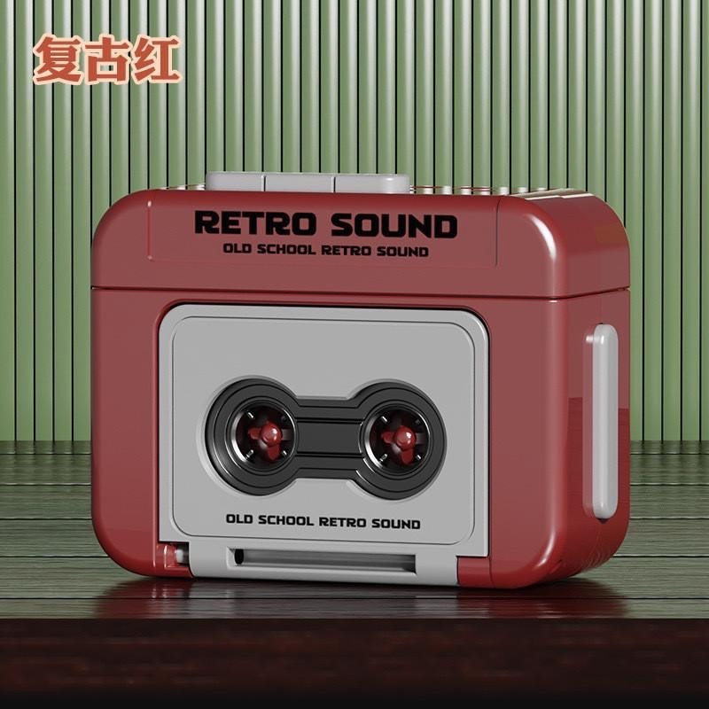 復古答錄機 迷你錄音機 經典卡帶錄音機 背包吊飾 趣味音樂盒 情侶禮物 復古 鑰匙扣 趣味音樂盒 小紅書 生日禮物-細節圖6