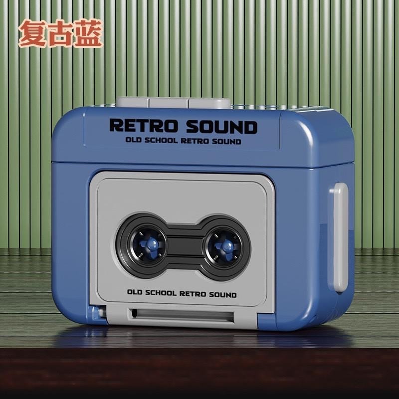 復古答錄機 迷你錄音機 經典卡帶錄音機 背包吊飾 趣味音樂盒 情侶禮物 復古 鑰匙扣 趣味音樂盒 小紅書 生日禮物-細節圖7