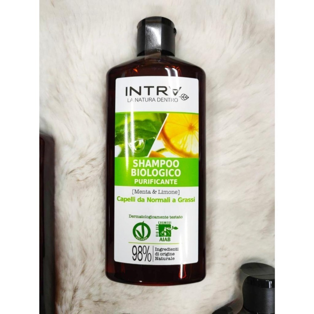 全新 唯有機 INTRA吟萃 新堅果OMEGA柔順洗髮精 護髮膜 薄荷檸檬淨化洗髮精 潤髮乳 蘆薈青蘋果保濕 250mL-細節圖6