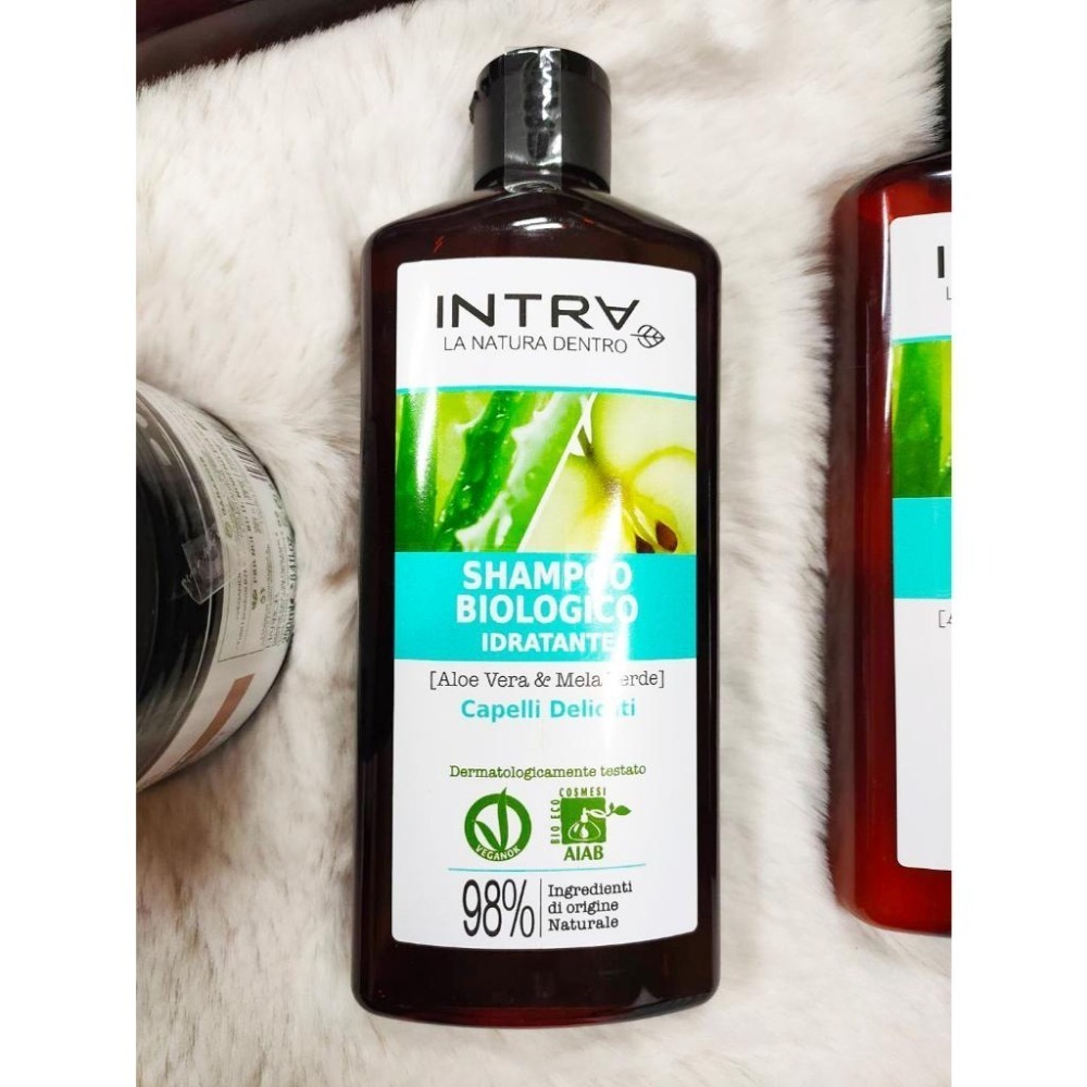 全新 唯有機 INTRA吟萃 新堅果OMEGA柔順洗髮精 護髮膜 薄荷檸檬淨化洗髮精 潤髮乳 蘆薈青蘋果保濕 250mL-細節圖7