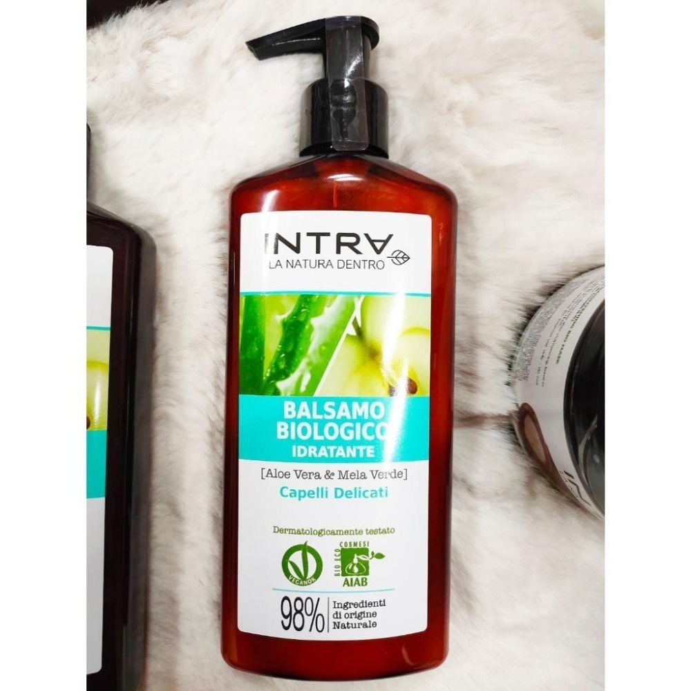 全新 唯有機 INTRA吟萃 新堅果OMEGA柔順洗髮精 護髮膜 薄荷檸檬淨化洗髮精 潤髮乳 蘆薈青蘋果保濕 250mL-細節圖8