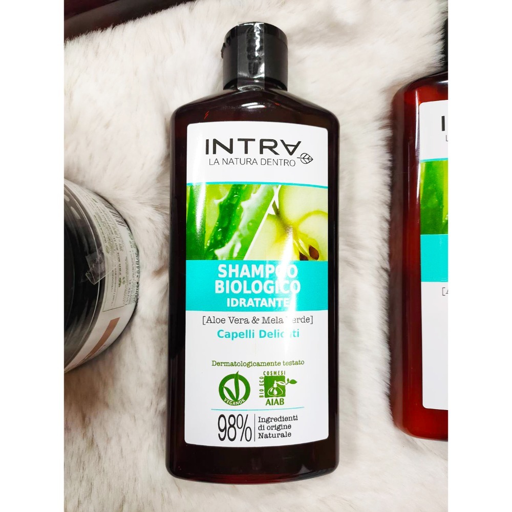 全新 唯有機 INTRA吟萃 新堅果OMEGA柔順洗髮精 護髮膜 薄荷檸檬淨化洗髮精 潤髮乳 蘆薈青蘋果保濕 250mL-規格圖10