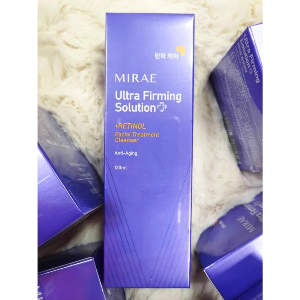 MIRAE未來美💜超級A醇煥膚緊緻卸妝膏100ml維他命C 補骨脂酚💜超級A醇煥膚亮顏洗面乳120ml胺基酸保水深層清潔-細節圖4
