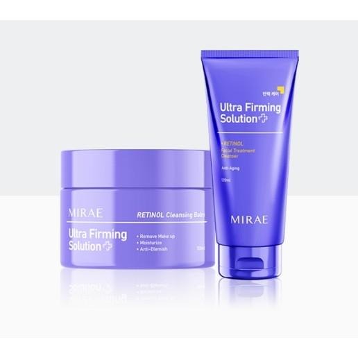 MIRAE未來美💜超級A醇煥膚緊緻卸妝膏100ml維他命C 補骨脂酚💜超級A醇煥膚亮顏洗面乳120ml胺基酸保水深層清潔-細節圖6