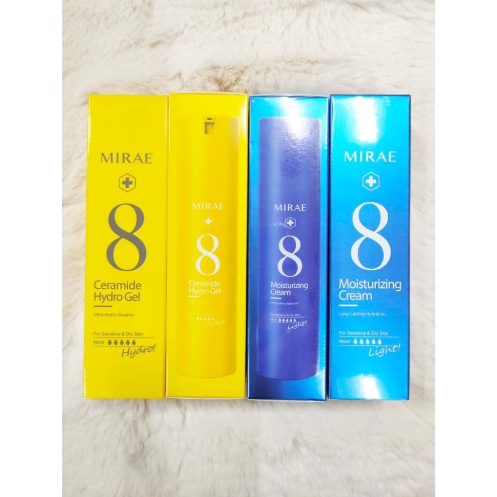 MIRAE未來美⭐💙爆水明星水乳組⭐速效保濕水精華100ml💙速效保濕輕乳霜100ml  8種保濕成分24H保濕 公司貨-細節圖2