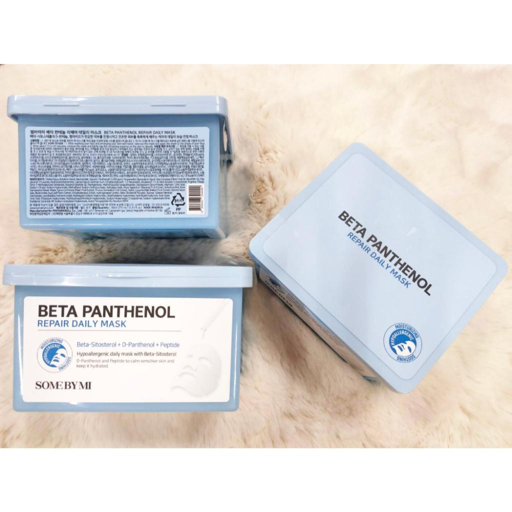 韓國💙SOME BY MI💙Beta-Panthenol泛醇肌膚屏障再生 抽取式日常面膜30片 身體乳200ml-細節圖2