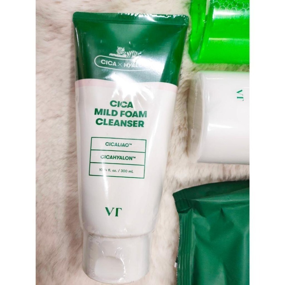 ☘️VT COSMETICS☘️老虎CICA積雪草🩵卸妝巾✨溫和潔面乳💚化妝水🩵爽膚棉(補充包/盒)💚乳液💚面霜PLUS-細節圖3