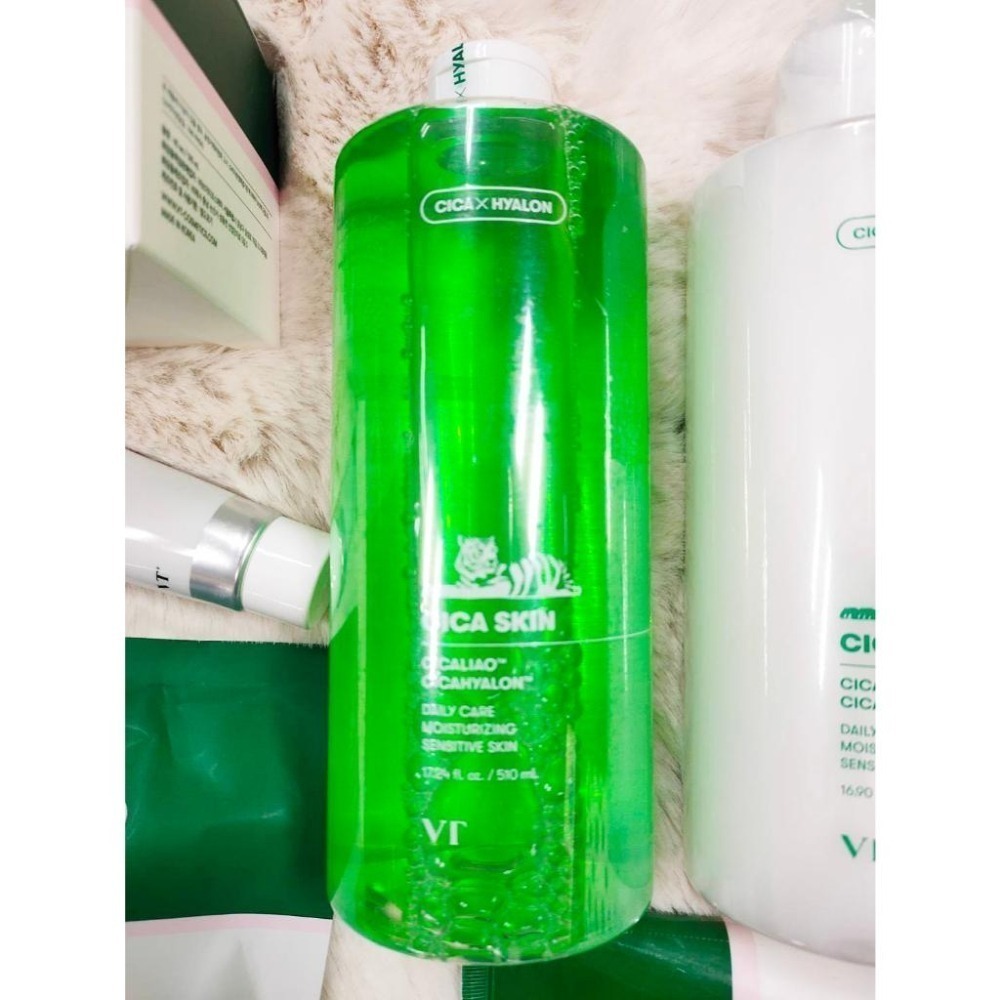 ☘️VT COSMETICS☘️老虎CICA積雪草🩵卸妝巾✨溫和潔面乳💚化妝水🩵爽膚棉(補充包/盒)💚乳液💚面霜PLUS-細節圖4