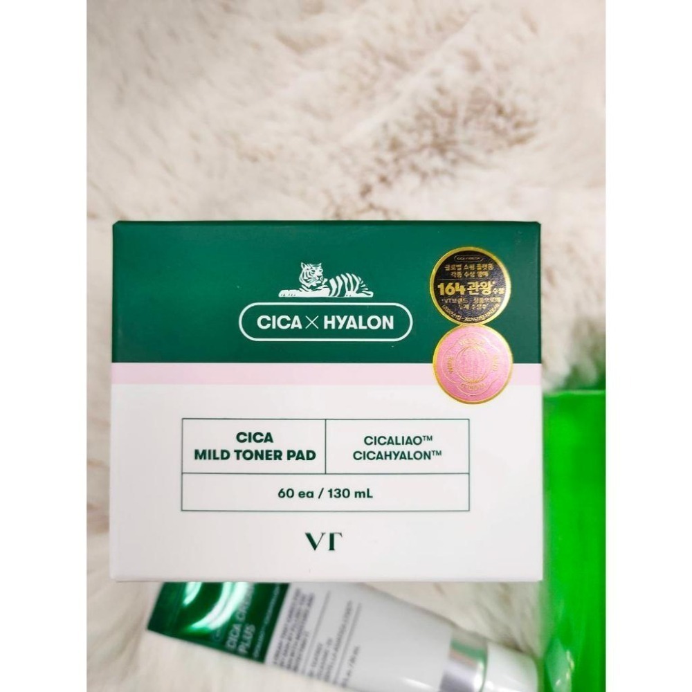 ☘️VT COSMETICS☘️老虎CICA積雪草🩵卸妝巾✨溫和潔面乳💚化妝水🩵爽膚棉(補充包/盒)💚乳液💚面霜PLUS-細節圖5