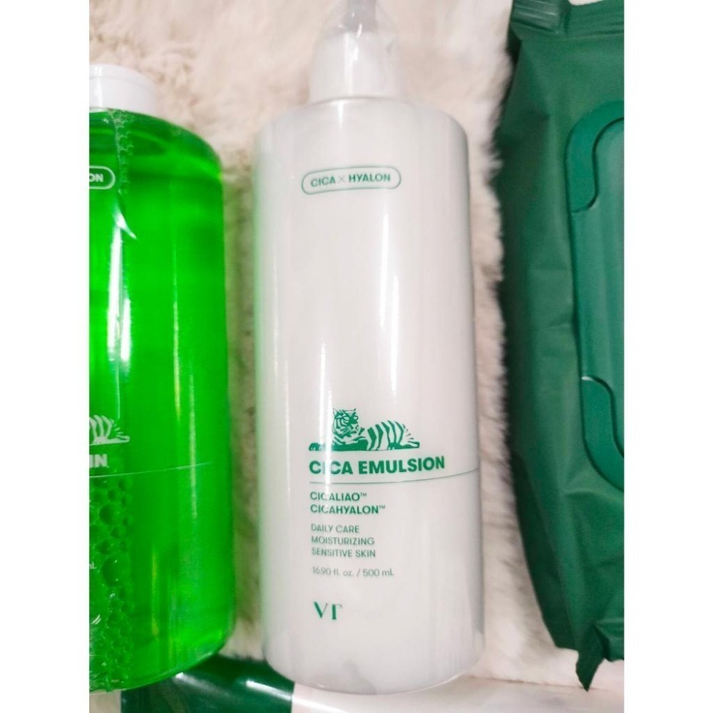 ☘️VT COSMETICS☘️老虎CICA積雪草🩵卸妝巾✨溫和潔面乳💚化妝水🩵爽膚棉(補充包/盒)💚乳液💚面霜PLUS-細節圖7