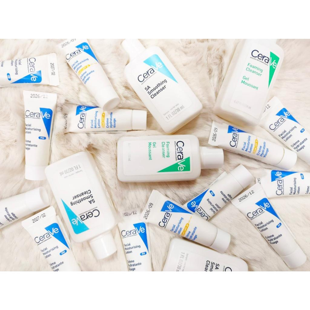 CeraVe適樂膚小樣旅行 SA多重酸 全效超級修護乳 長效潤澤修護/清爽保濕 輕柔/溫和泡沫潔膚/洗卸 淨膚抗粉痘潔面-細節圖2