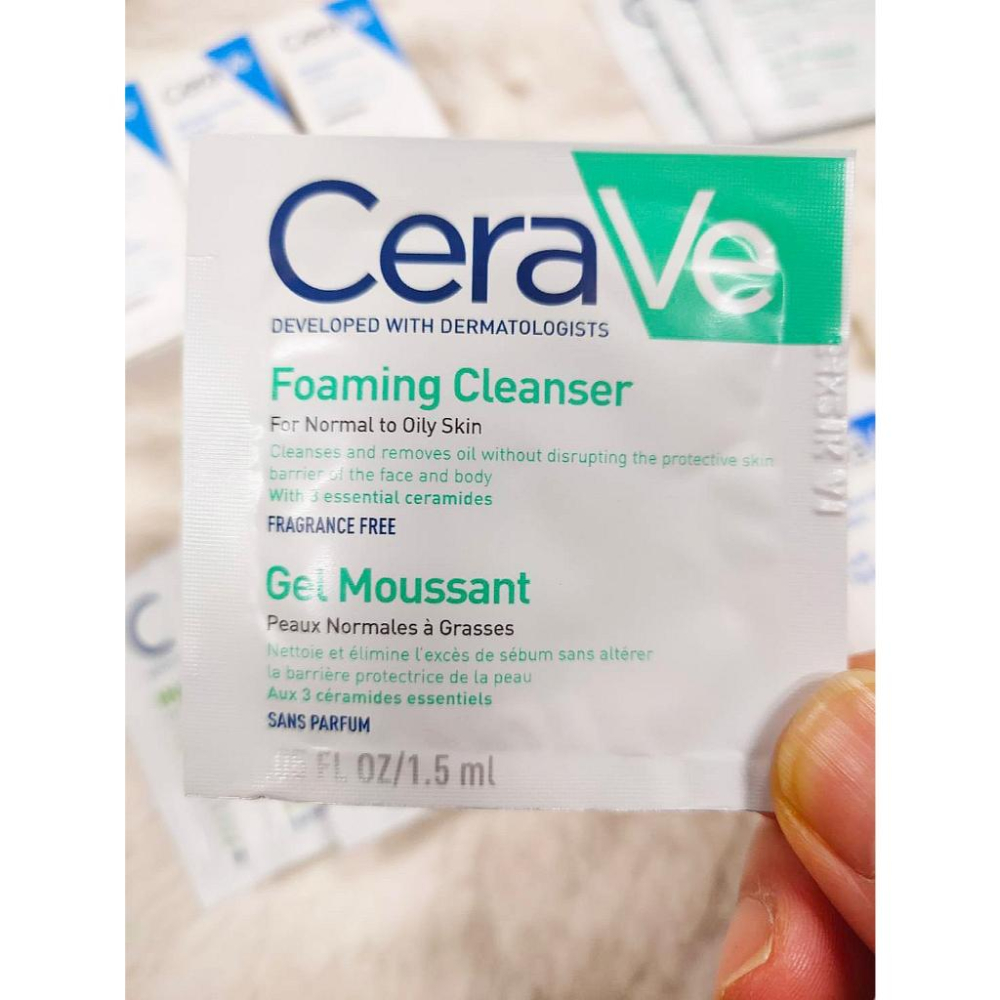CeraVe適樂膚小樣旅行 SA多重酸 全效超級修護乳 長效潤澤修護/清爽保濕 輕柔/溫和泡沫潔膚/洗卸 淨膚抗粉痘潔面-細節圖4