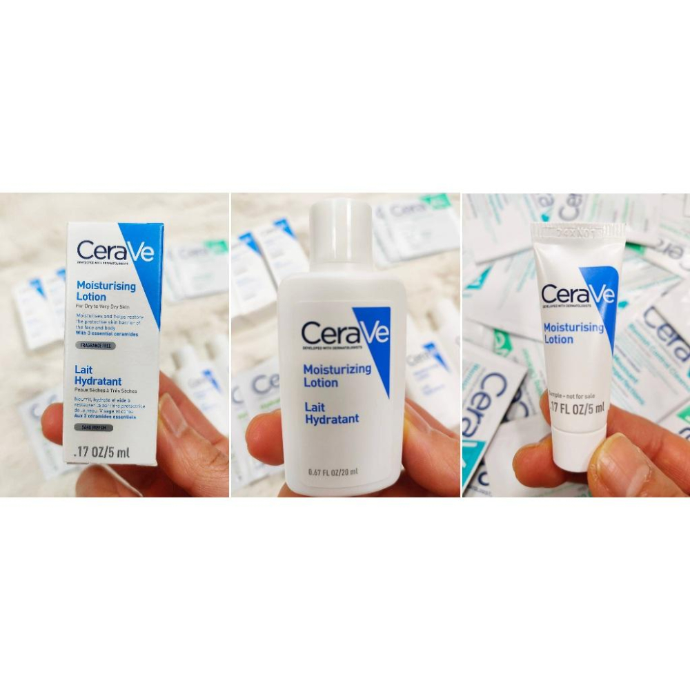 CeraVe適樂膚小樣旅行 SA多重酸 全效超級修護乳 長效潤澤修護/清爽保濕 輕柔/溫和泡沫潔膚/洗卸 淨膚抗粉痘潔面-細節圖8