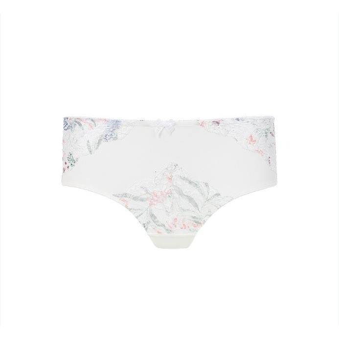 mumu現貨 黛安芬-自然優雅系列 蕾絲無痕中腰平口內褲L 純淨白/質感藍 87-2014-細節圖6