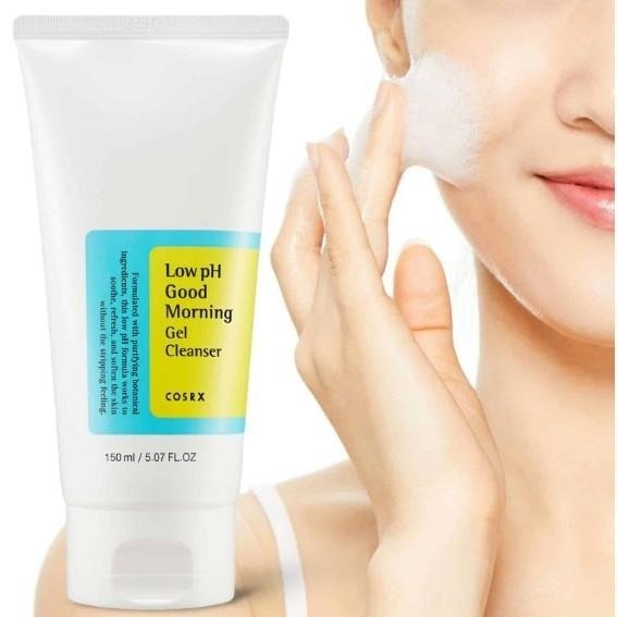 全新韓國 COSRX 🍀Low pH早安弱酸凝膠洗面乳 溫和卸妝150ml 🌸天然水楊酸潔面乳 控油150ml-細節圖5