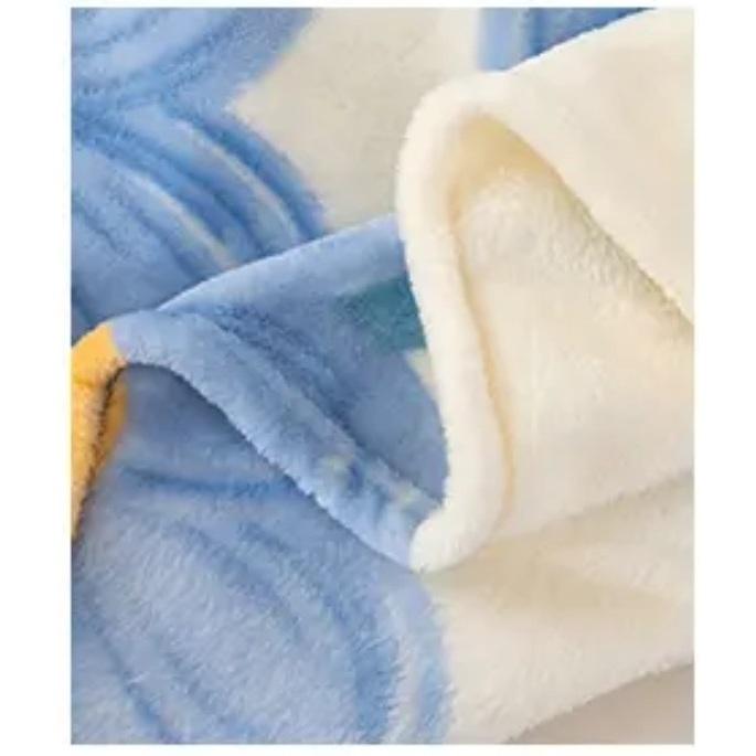 法蘭絨加厚毛毯 120*200cm (Cetaphil舒特膚贈品) 午睡毯 小毯子 小被被 雙人毛毯 沙發毛毯 珊瑚絨-細節圖3