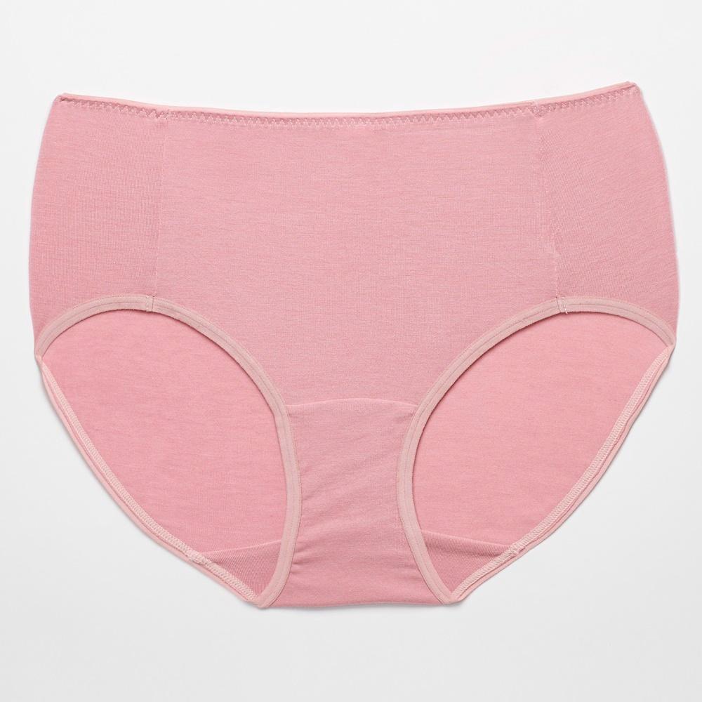 華歌爾-健康內褲 中腰三角褲 天絲萊(賽爾纖維) 冰灰黑NSC036FF // 甜莓粉NSC035LA   L-細節圖9
