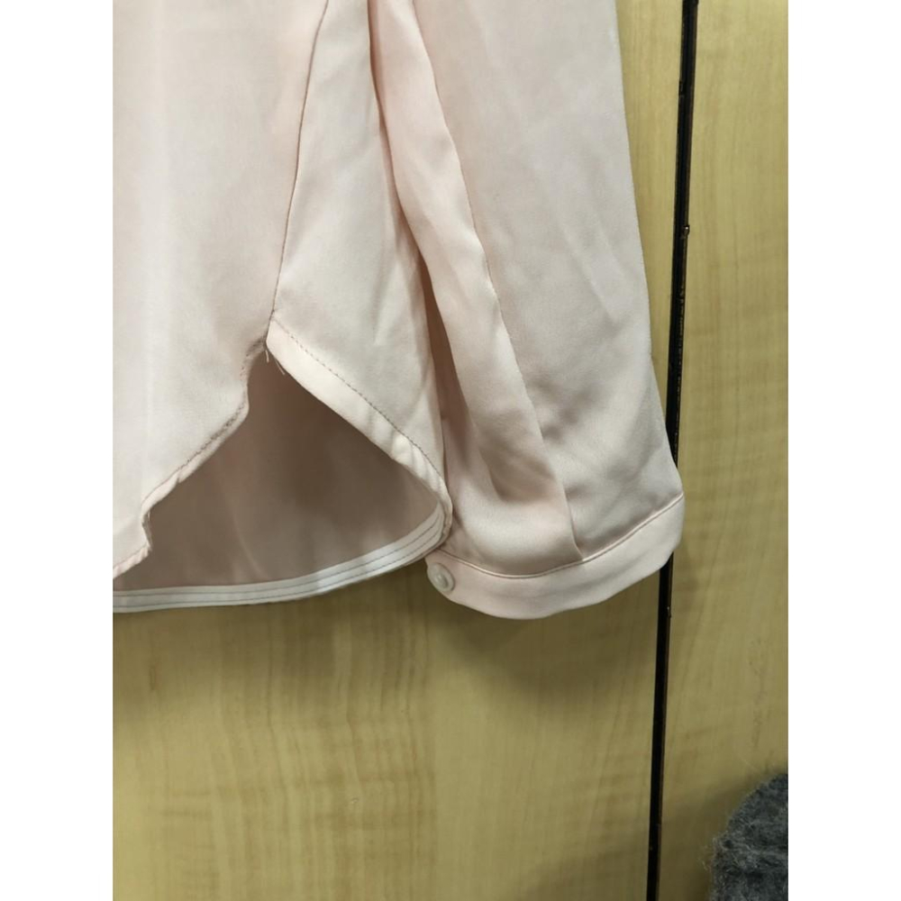 全新 杏色 粉橘色 雪紡上衣  ❤️ Made in Korea ❤️-細節圖3