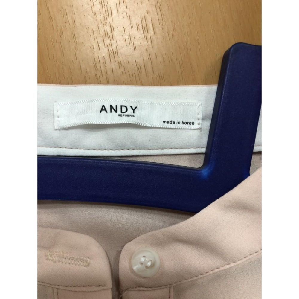 全新 杏色 粉橘色 雪紡上衣  ❤️ Made in Korea ❤️-細節圖5