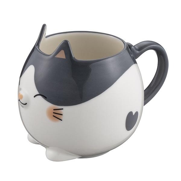 全新現貨  ■星巴克淘氣小貓馬克杯   ■星巴克南瓜小貓盤-細節圖5