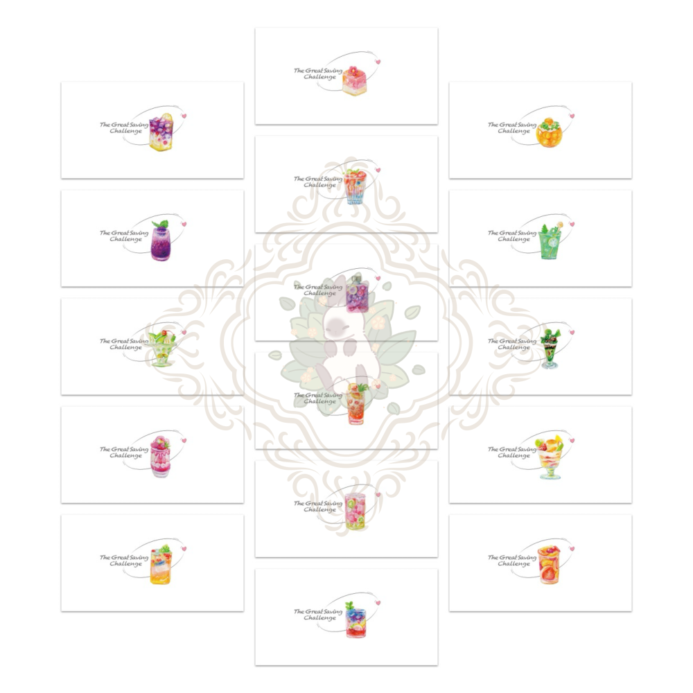 飲品31天規劃存錢袋-細節圖2