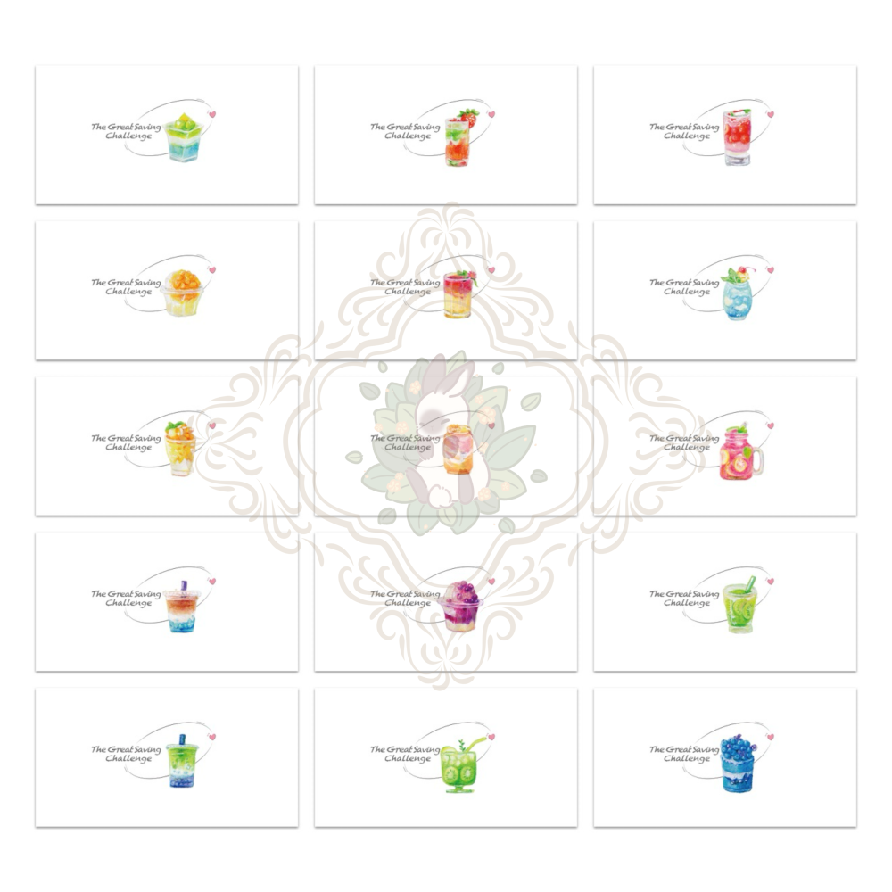 飲品31天規劃存錢袋-細節圖3