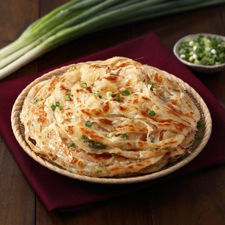 【八通食品】蔥抓餅10片／香蔥／蔥油餅／早餐／點心／冷凍食品-細節圖2