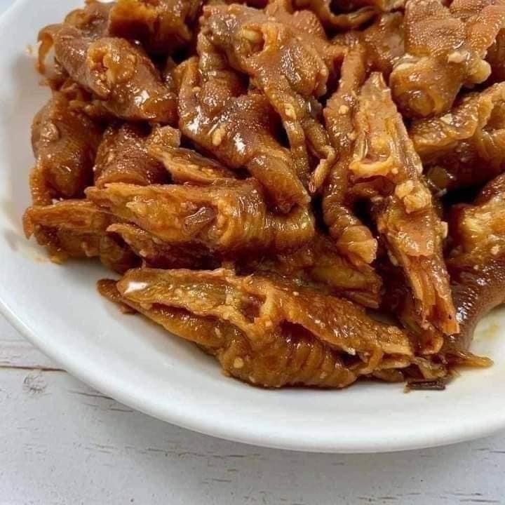 【八通食品】無骨煙燻鳳爪 / 辣味鳳爪 600g 大包裝／專營餐廳、嚴選食材／挑戰最低價／雞爪／雞腳／方便料理／冷盤-細節圖2