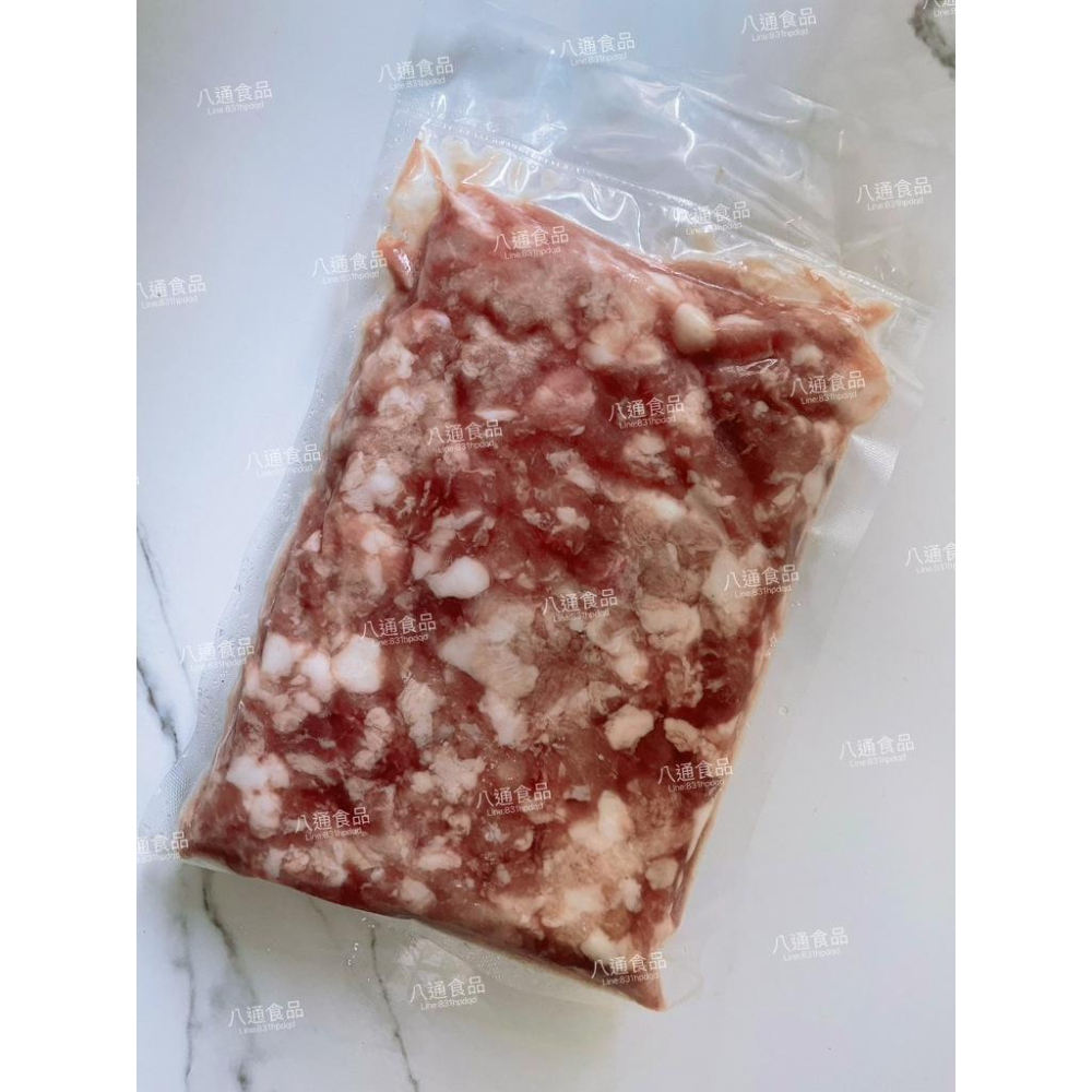 【八通食品】豬絞肉 600g.南／專營餐廳、嚴選食材／挑戰最低價／豬肉末／肉燥／滷肉／肉丸子／肉品-細節圖5