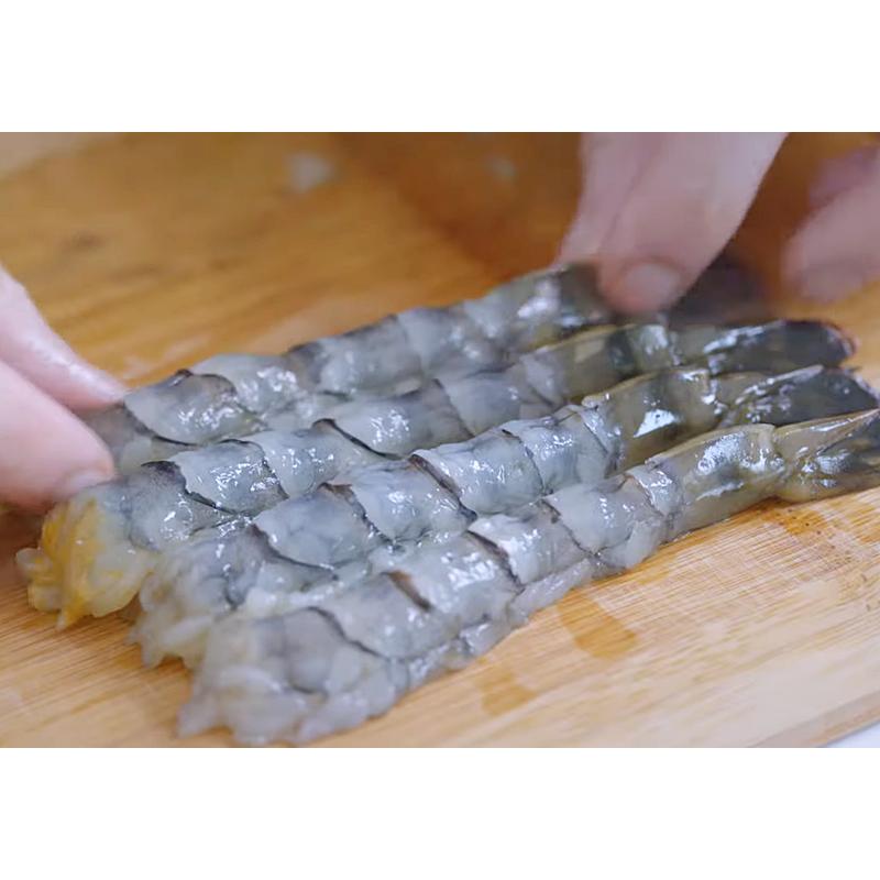 【八通食品】拉長白蝦4L.南／專營餐廳、嚴選食材／挑戰最低價／蝦子／天婦羅／海鮮-細節圖2