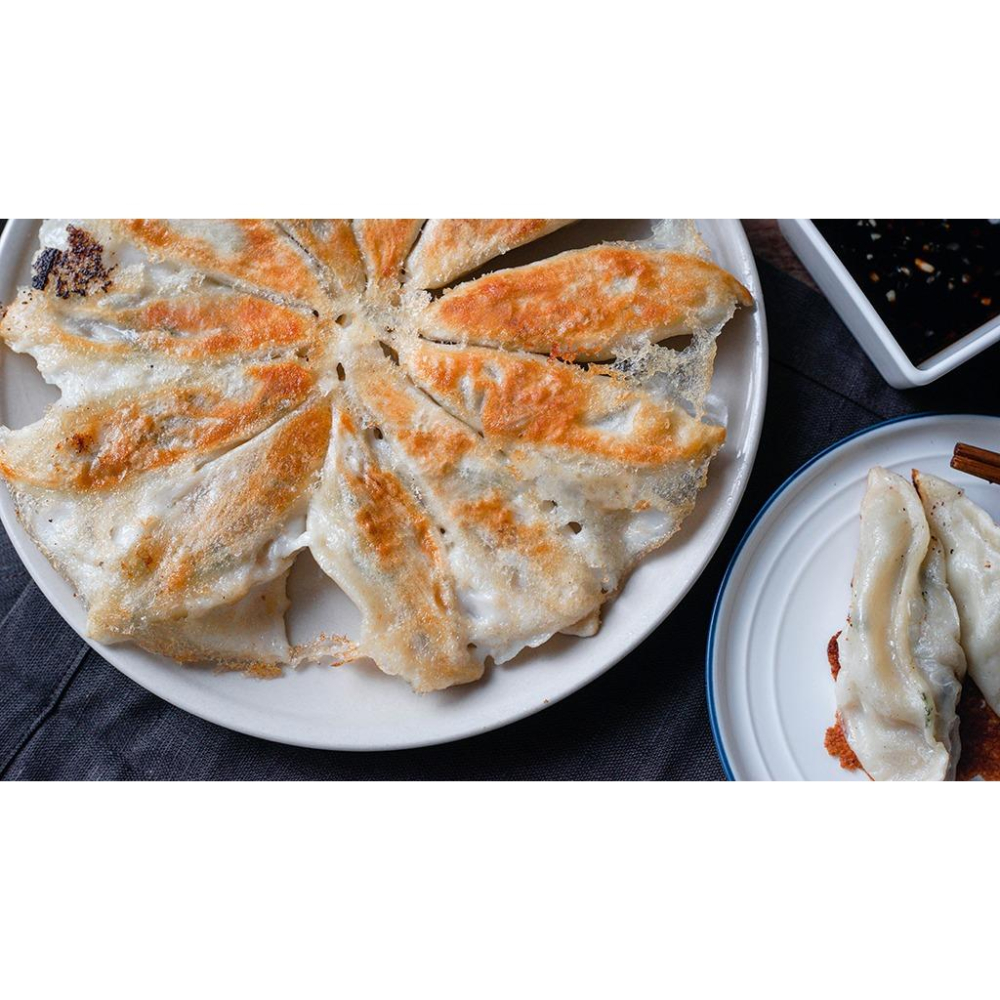 【八通食品】冷凍鍋貼／專營餐廳、嚴選食材／挑戰最低價／高麗菜／冷凍／冰花-細節圖3