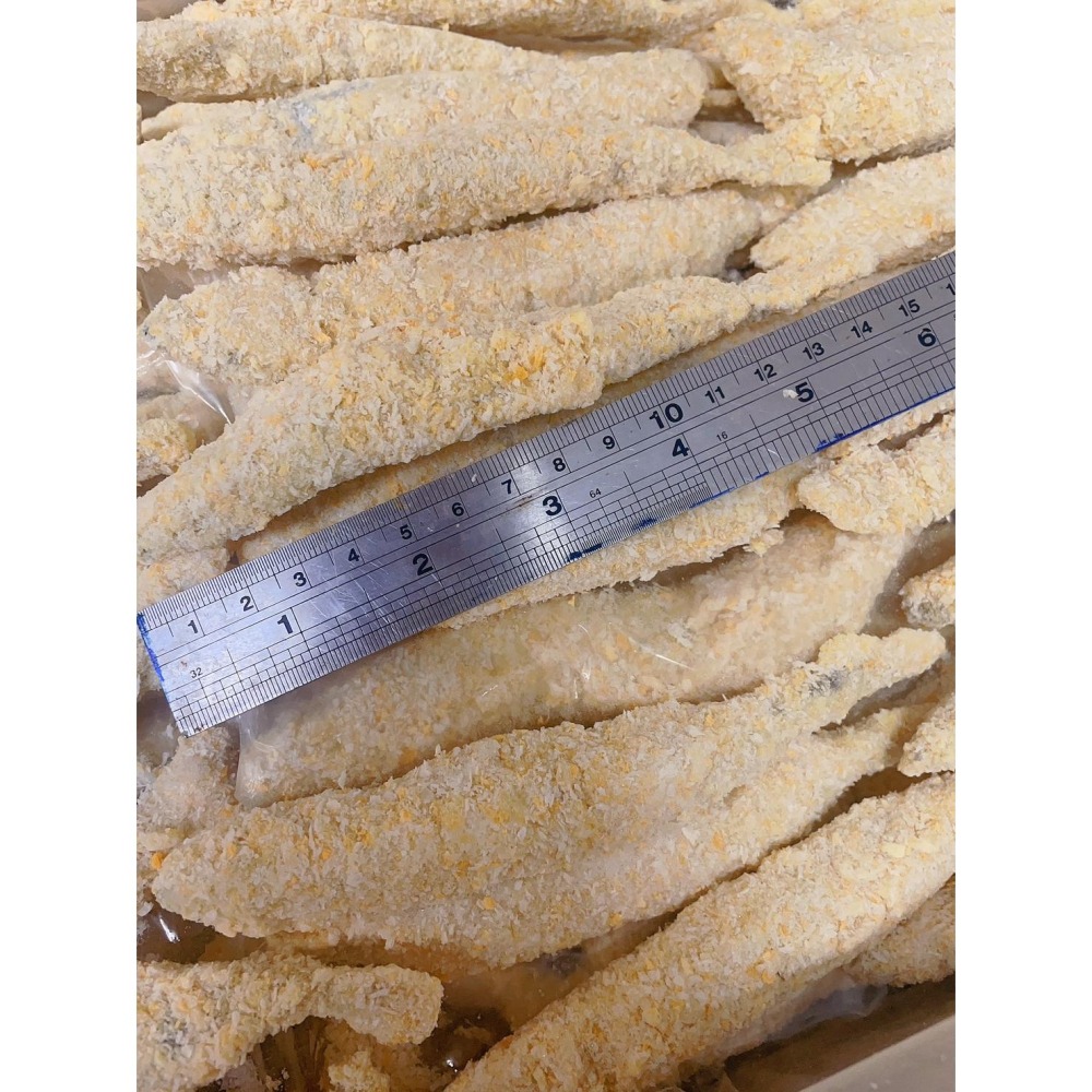 【八通食品】裹粉柳葉魚500g(包)／專營餐廳、嚴選食材／挑戰最低價／柳葉魚／喜相逢／炸物／鹽酥雞／海鮮-細節圖2
