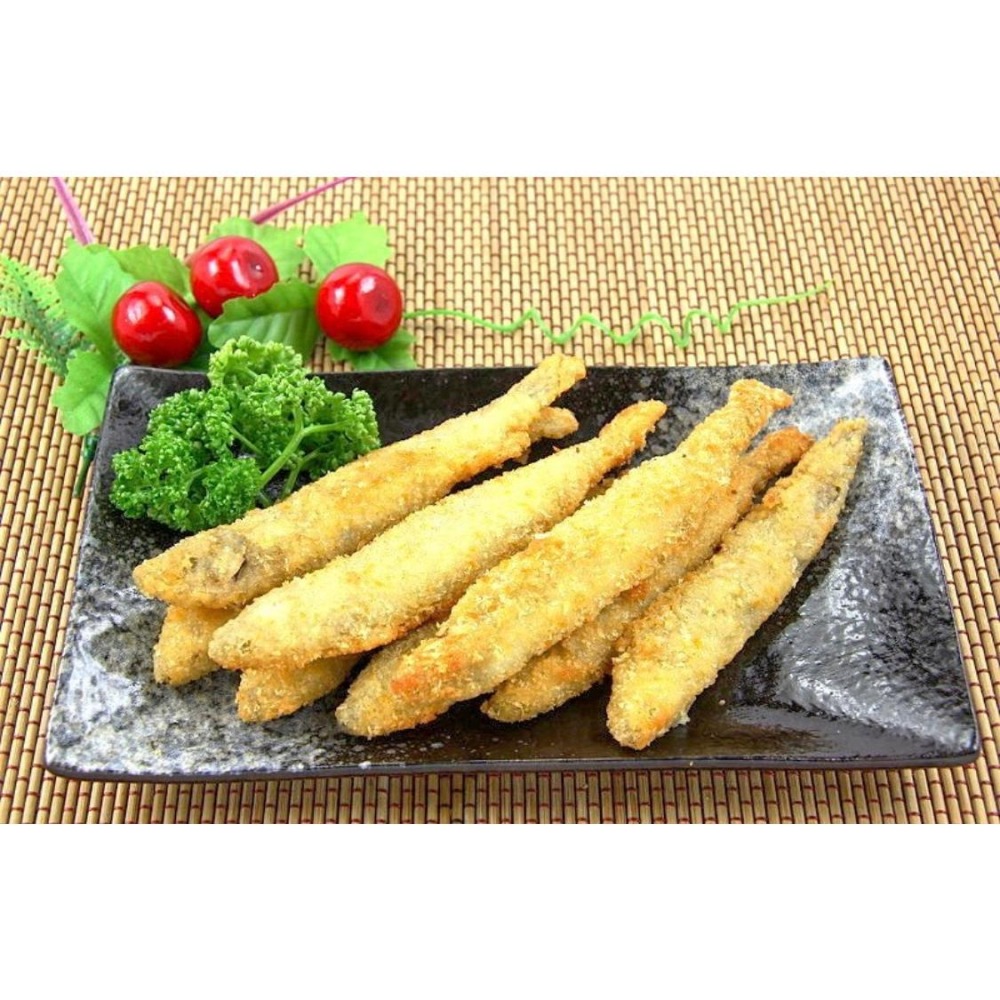 【八通食品】裹粉柳葉魚500g(包)／專營餐廳、嚴選食材／挑戰最低價／柳葉魚／喜相逢／炸物／鹽酥雞／海鮮-細節圖3