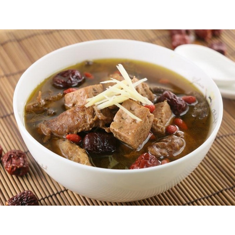 【八通食品】素羊肉／專營餐廳、嚴選食材／挑戰最低價／素食／當歸-細節圖2