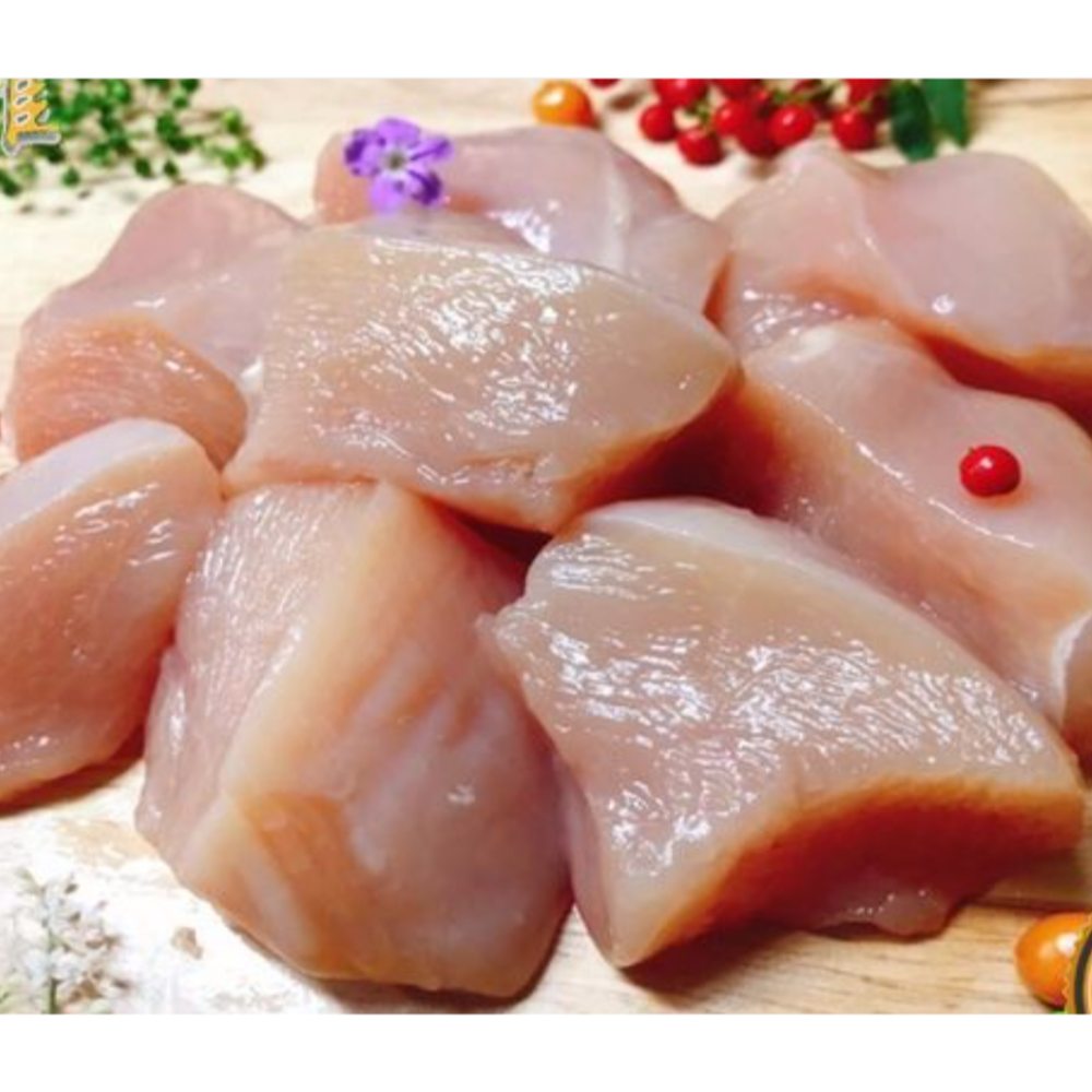 【八通食品】國產去皮雞胸丁／國產清肉丁／3公斤裝／專營餐廳、嚴選食材／挑戰最低價／冷凍／雞肉／生鮮-細節圖4
