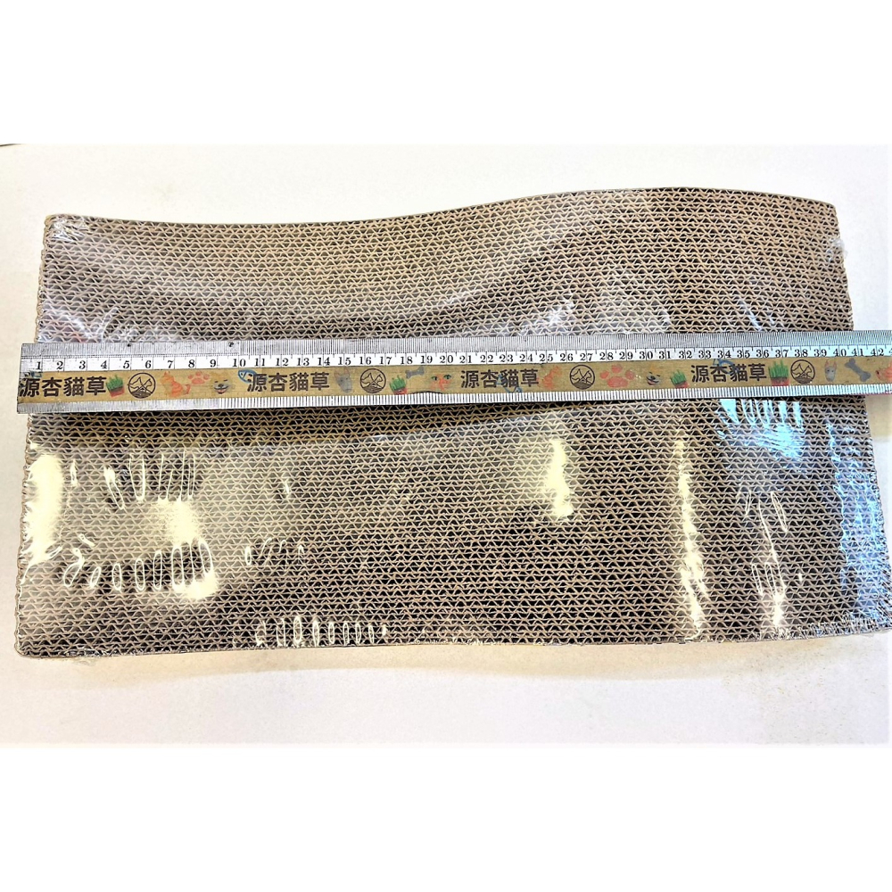 👍四寶的店👍附發票~帕米爾 【S 型瓦楞抓板】另有 貓咪瓦楞 貓抓板(大) M 型瓦楞抓板 /平板瓦楞抓板-細節圖3