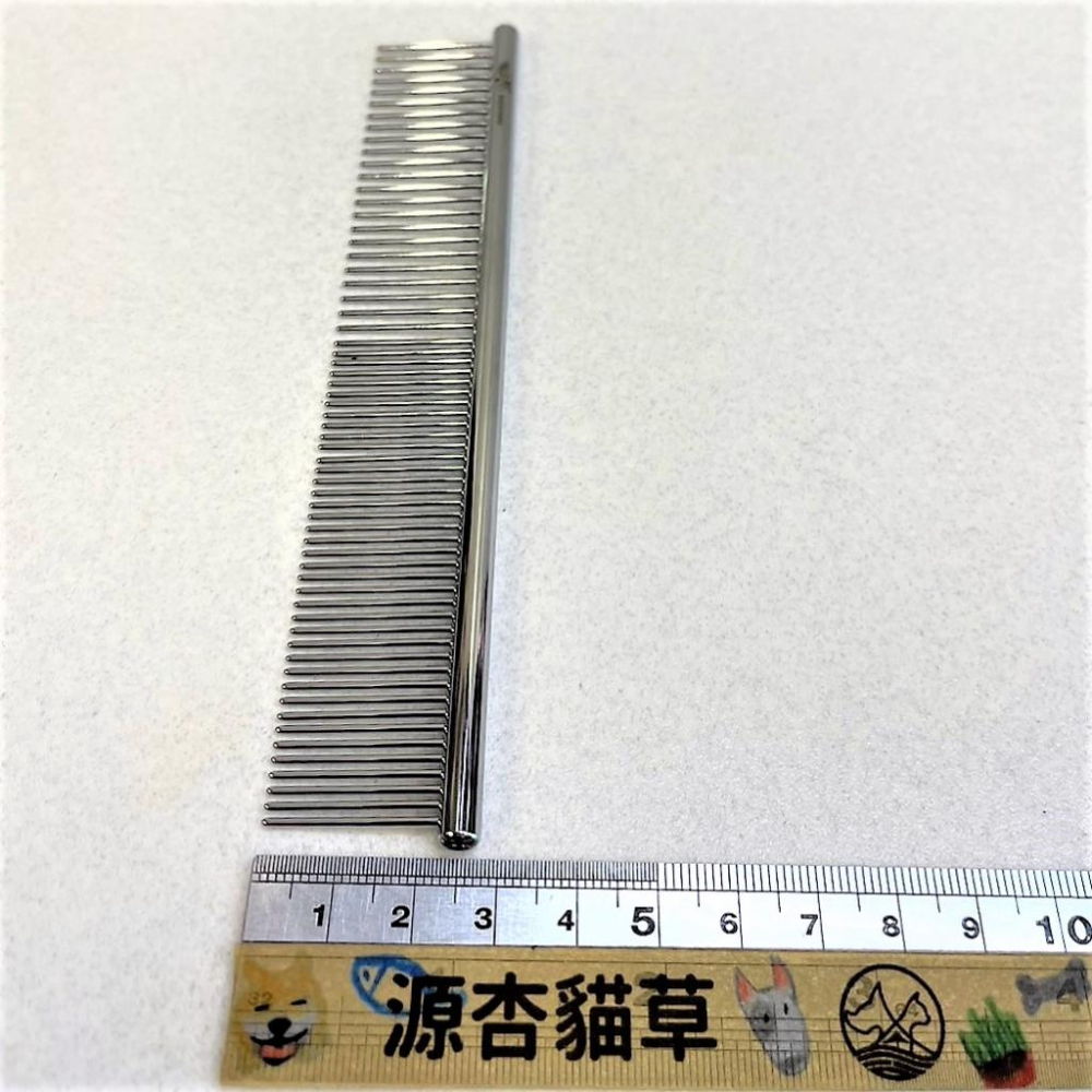 排梳 中號 平梳 排梳 哈囉佩特 HELLO PET 台灣製造 犬 狗 貓 毛髮 專用 哈囉佩特~附發票✪四寶的店✪-細節圖5