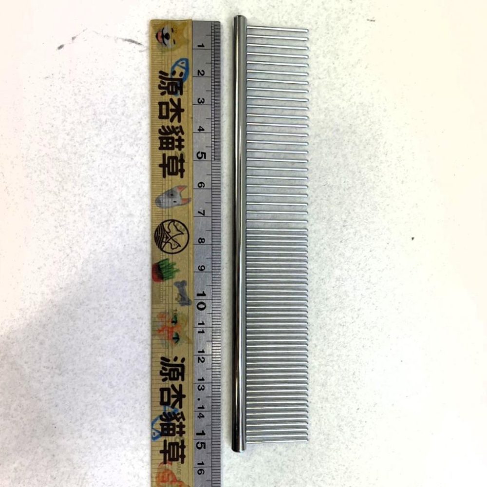 排梳 中號 平梳 排梳 哈囉佩特 HELLO PET 台灣製造 犬 狗 貓 毛髮 專用 哈囉佩特~附發票✪四寶的店✪-細節圖7