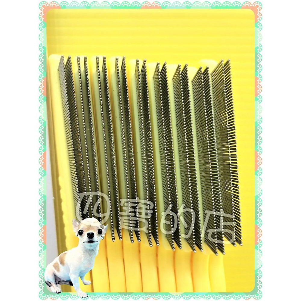 ✪四寶的店n✪附發票~Hello pet 塑柄蚤梳 犬貓適用 極密齒梳設計 (去除毛髮下跳蚤或壁蝨) 哈囉佩特 不挑色-細節圖4