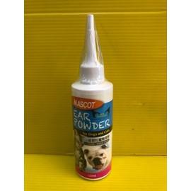 ✪四寶的店✪附發票~MASCOT 美克【超微粒寵物耳粉120ml/瓶】清潔耳道 保持乾燥 拔耳毛專用 狗 犬-細節圖2