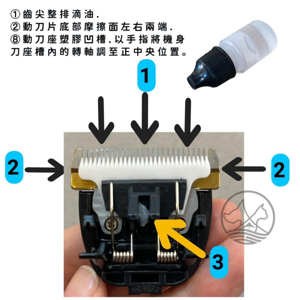 ✪四寶的店n✪ 電剪頭《9mm刀頭賣場》 LP TURBO 3000 3800 3系列 電推剪陶瓷刀頭 寵物 犬 貓 兔-細節圖4