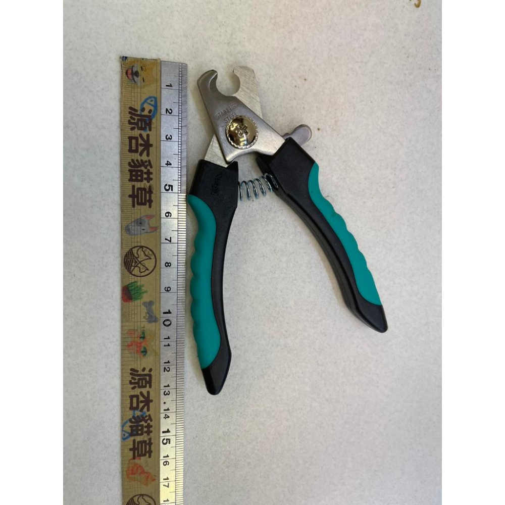 Hello Pet 專業防滑握剪 不鏽鋼刀片 狗 寵物 指甲剪 貓( 寵物美容師國家考試必需品)~附發票✪四寶的店✪-細節圖3