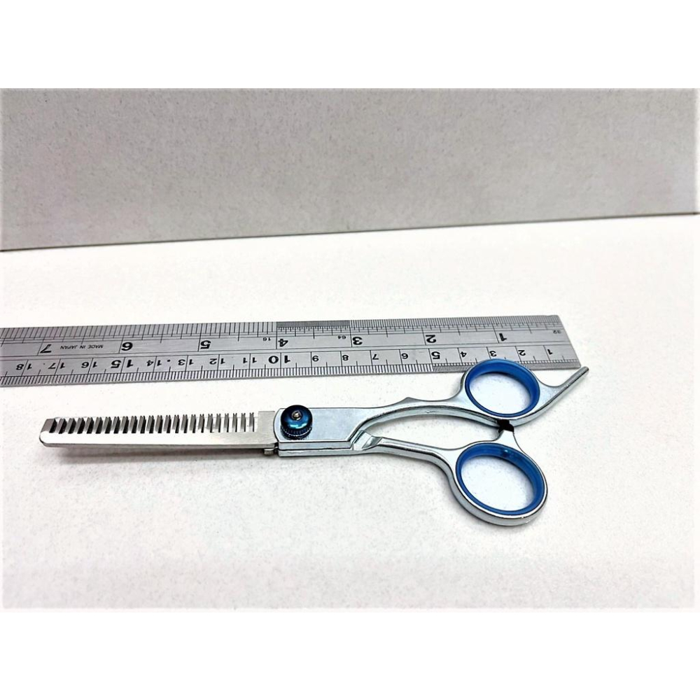 👍四寶的店👍寵物美容剪刀➤打薄剪刀➤基礎 學習 修毛 剪刀 犬 貓 狗 毛小孩 理髮 小修剪 寵物美容考試用品 源杏-細節圖3