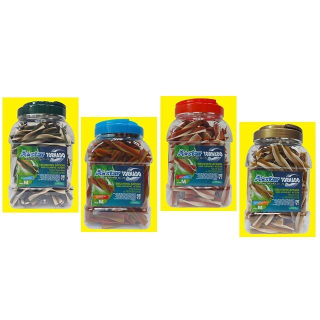 A-Star 漩力淨潔牙棒 S號 / M號 810g/桶 海藻牛奶潔牙 狗 犬 潔牙骨 零食~附發票🌼四寶的店🌼-細節圖5