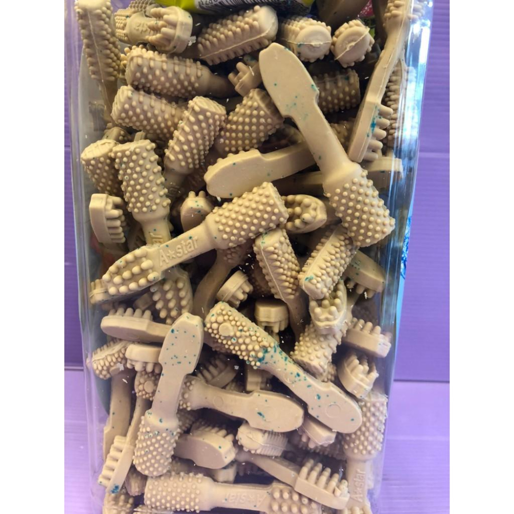 1900g/罐 A star Bones《草本配方 清新 白色 潔牙骨 S號》潔牙零食 犬 狗 ~附發票⚜️四寶的店-細節圖3