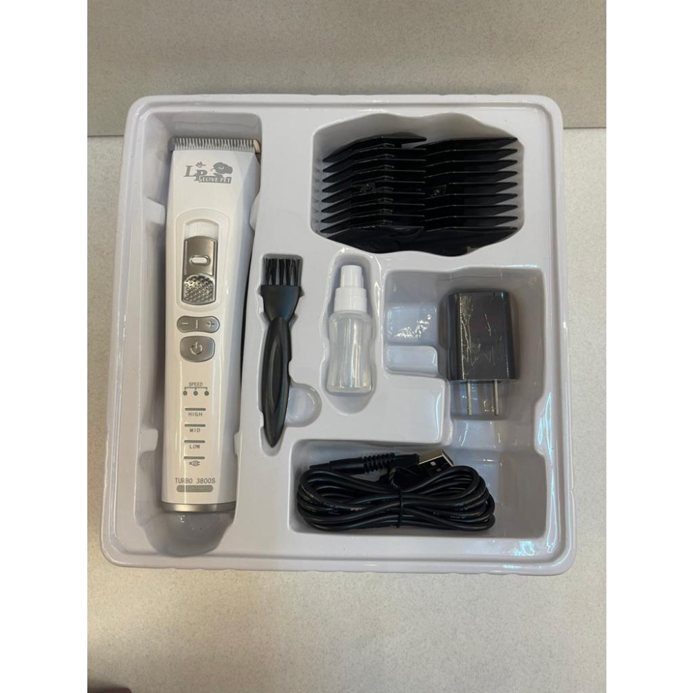 ✪四寶的店n✪台灣公司貨 LOVE PET 樂寶 TURBO 3800RS 電剪 犬 狗 貓 兔 公司貨 剃毛器 狗 貓-細節圖4
