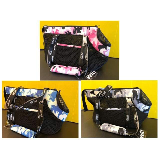 ⚜️四寶的店⚜️附發票~RB 02H 迷彩➤黑網➤藍色 WILL 手提袋 極輕超透氣外出包可肩揹/大斜揹 犬 狗 貓-細節圖2