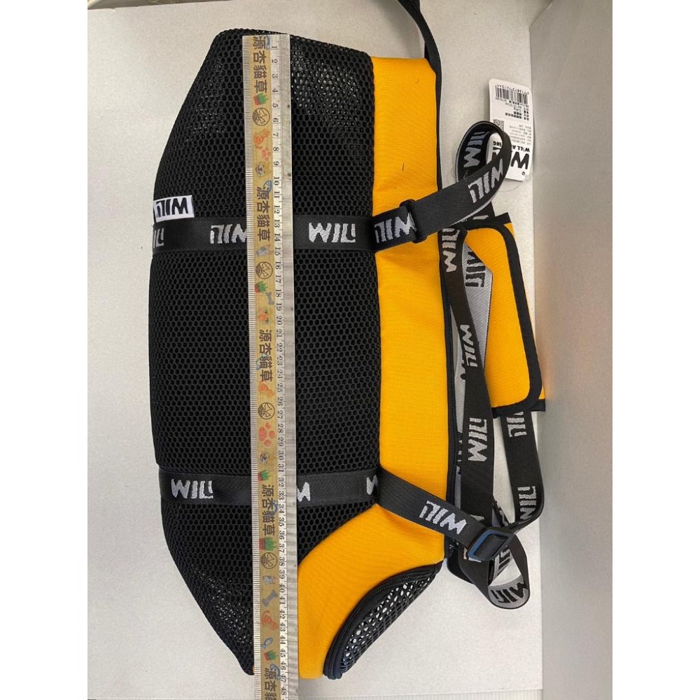 ⚜️四寶的店⚜️附發票~RB 02H 迷彩➤黑網➤藍色 WILL 寵物包 極輕超透氣外出包可肩揹/大斜揹 犬 狗 貓-細節圖5