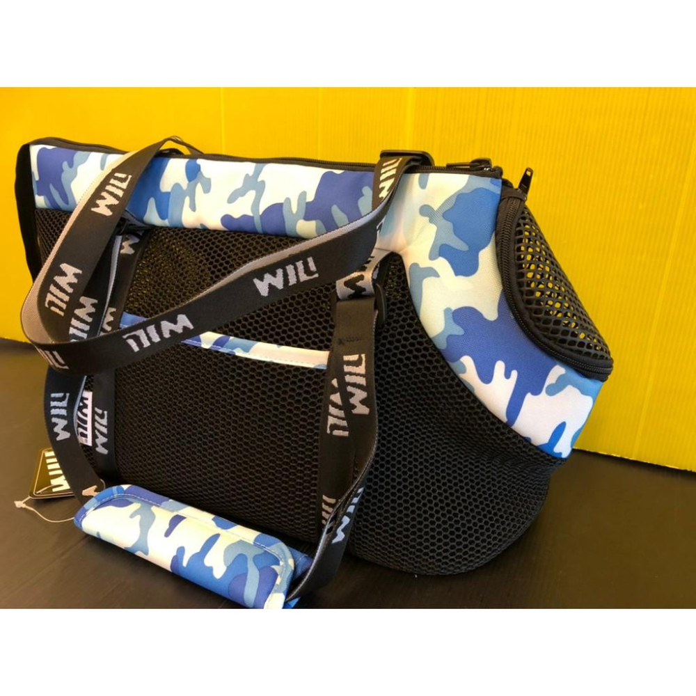 ✨四寶的店✨附發票~RB-02H 迷彩➤黑網➤三色 WILL 設計+寵物 極輕超透氣外出包可肩揹/大斜揹 犬 狗 貓-細節圖4