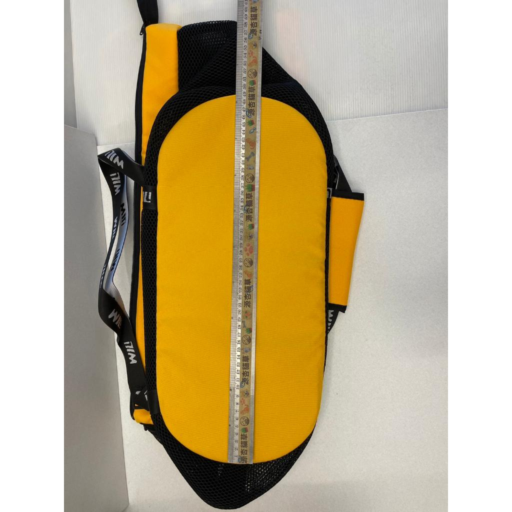 👍四寶的店👍附發票~RB-05 迷彩➤黑網➤藍色 WILL 設計+寵物 極輕超透氣外出包可肩揹/大斜揹 犬 狗 貓-細節圖5